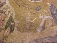 Young Jesus Mosaic with Temple Doctors