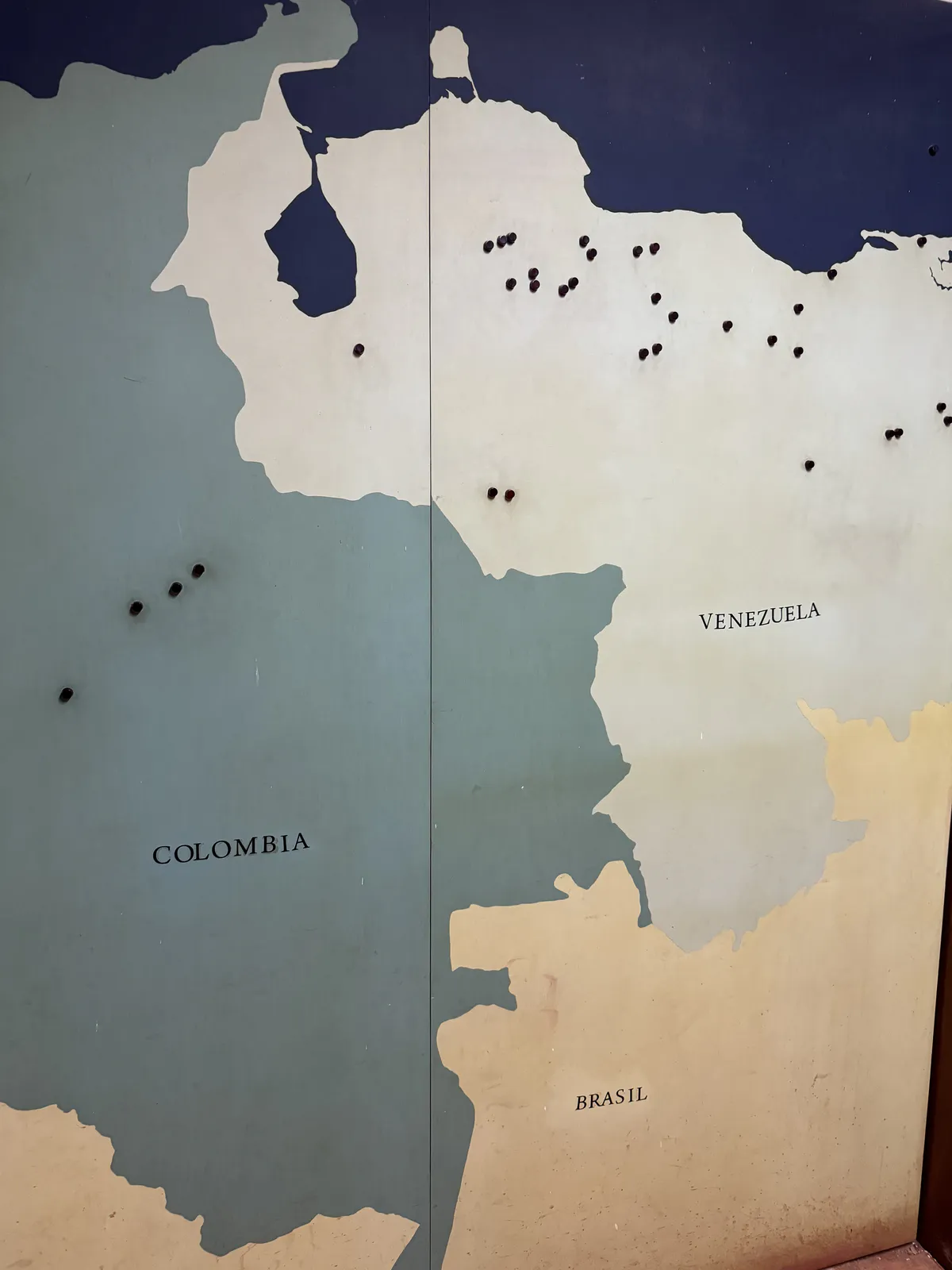 アンソアテギ将軍の遠征地図