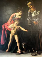 Madonna and Child with St Anne (Madonna dei Palafrenieri)