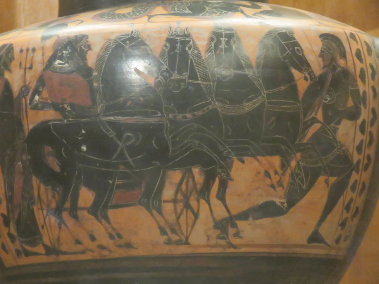 Herakles and Triton on Hydria