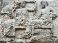 Zeus, Hera, and Iris