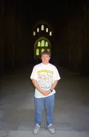 Max at Fontenay Abbey