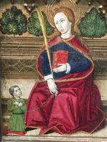 Saint Lucy with a Donor