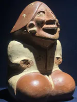 Moche Anthropomorphic Ceramic Bottles
