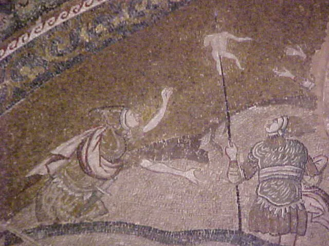 Byzantine Mosaic of Massacre of Innocents