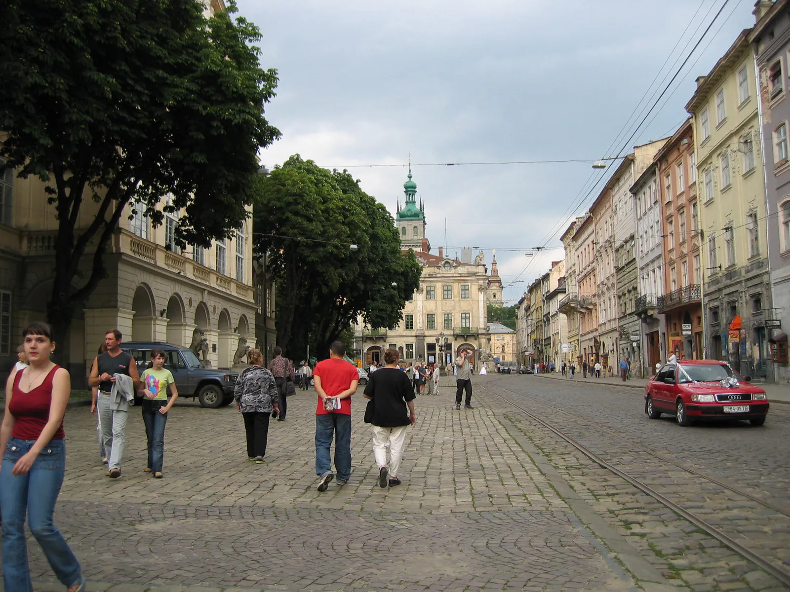 Toward the Market Square