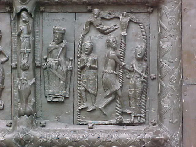 King Herod Relief from the Magdeburg Gates