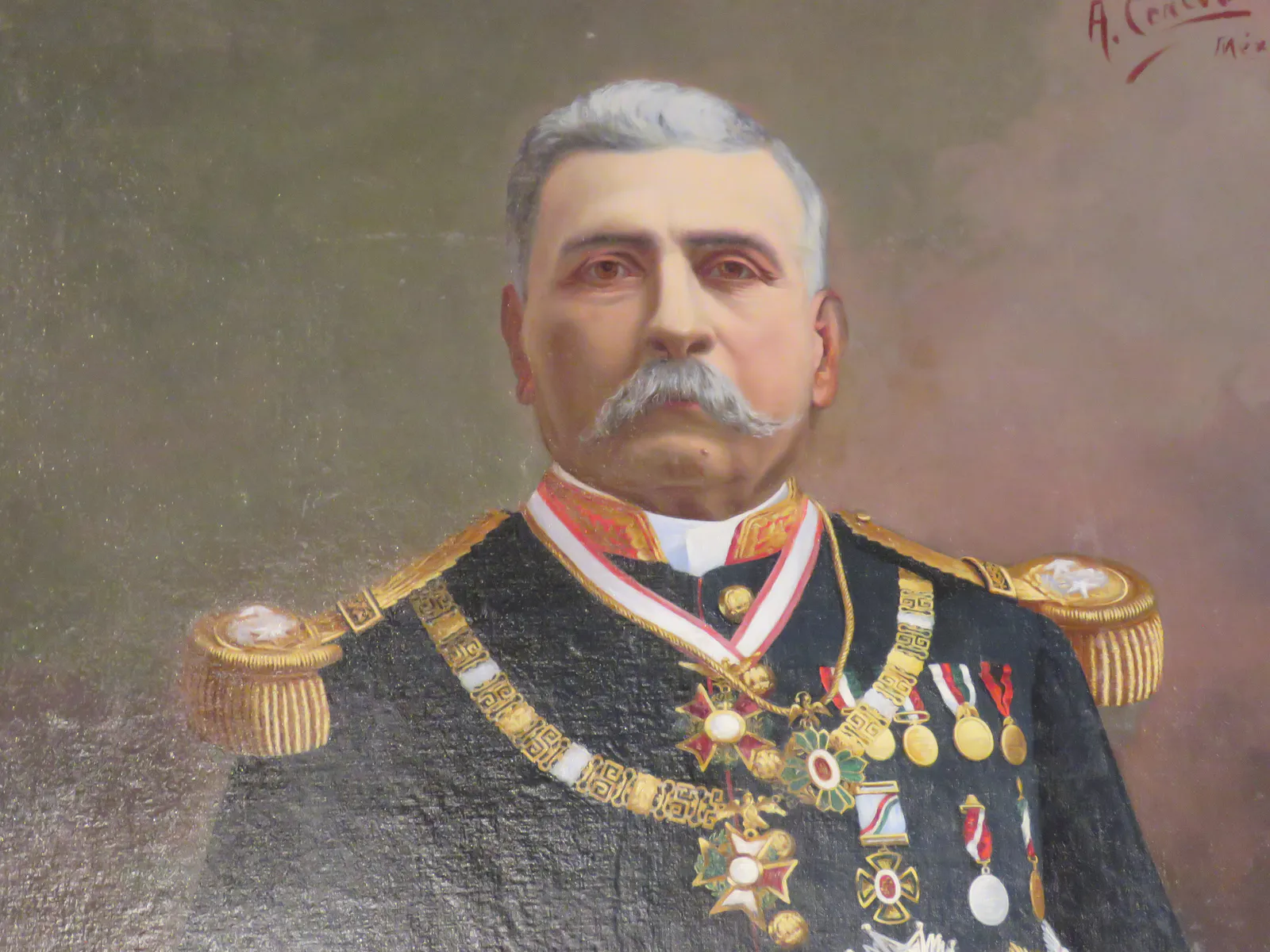 Portrait of Porfirio Diaz