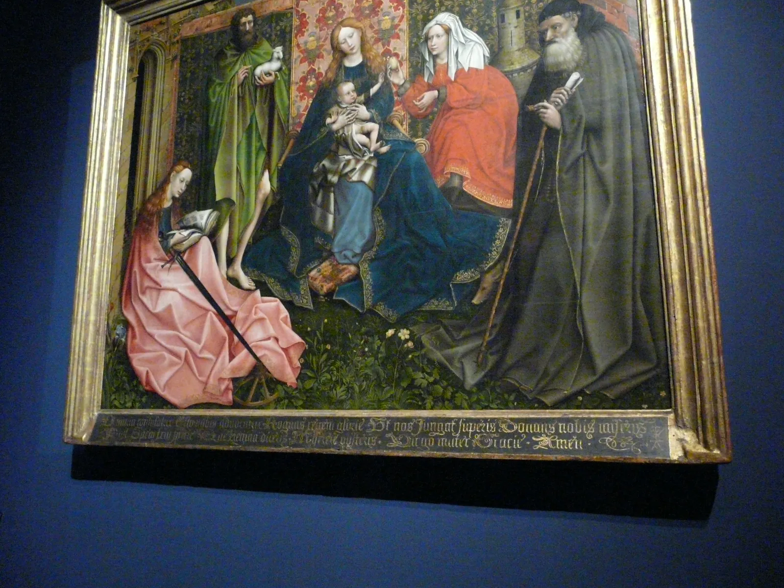 Maria mit dem Kind und Heiligen