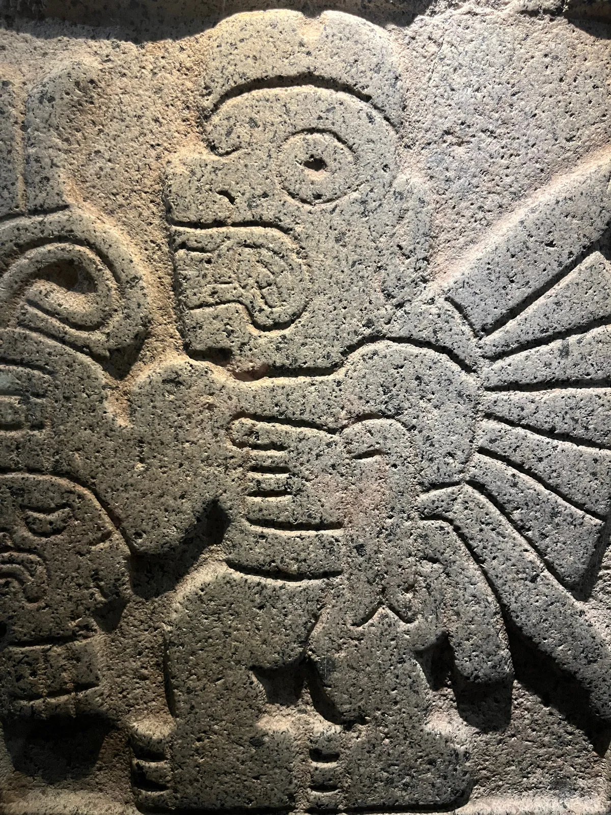 Granite Carving of Chavín Deity