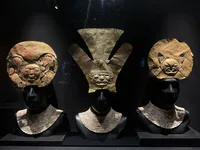 Mochica Gold Frontals with Mythical Imagery