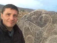 Max by the Ibex Hunt Scene