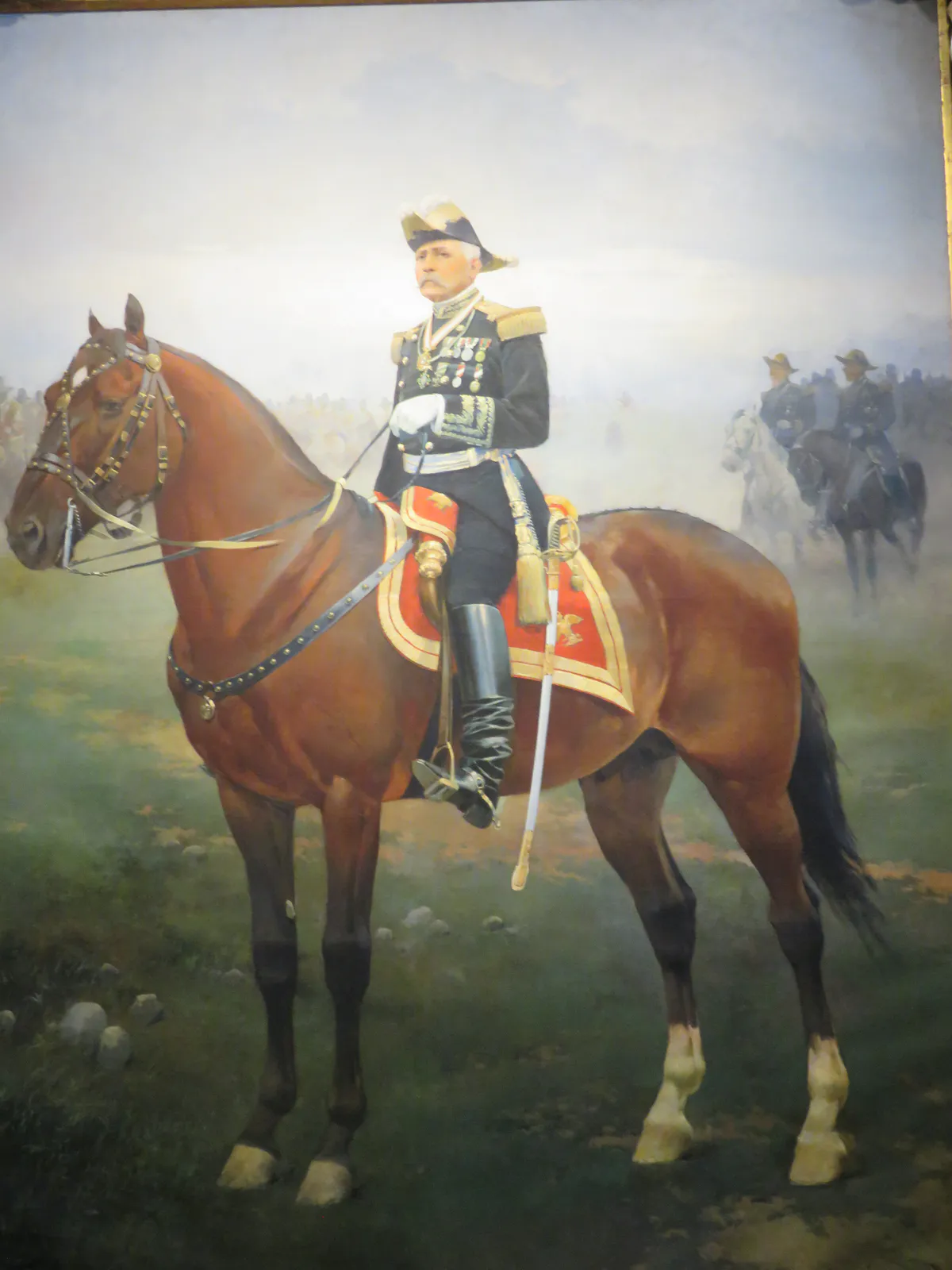 Equestrian Portrait of Porfirio Diaz