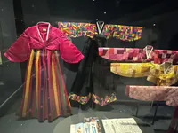 Traditional Korean Hanbok Display