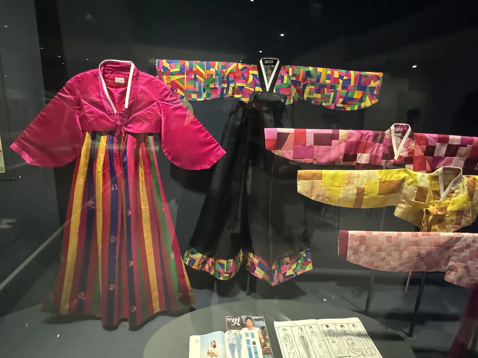 Traditional Korean Hanbok Display