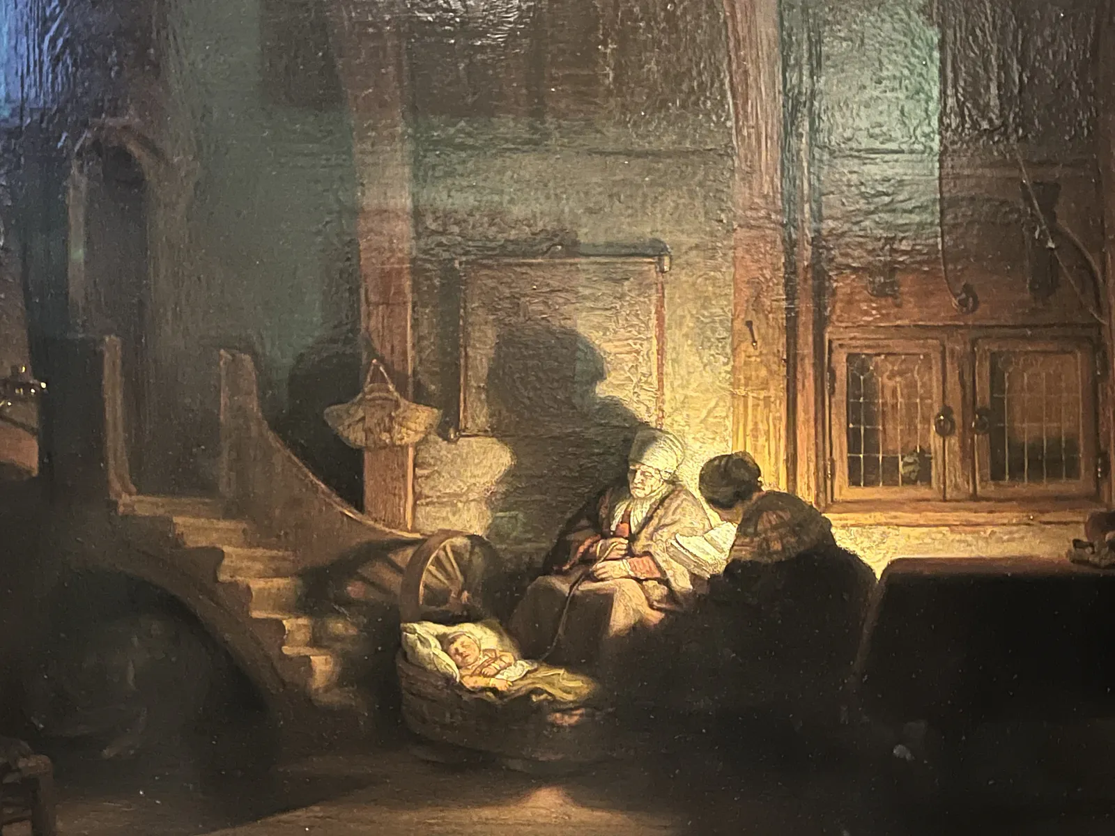 The Holy Family at Night