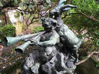 Faun and Goats Sculpture Study