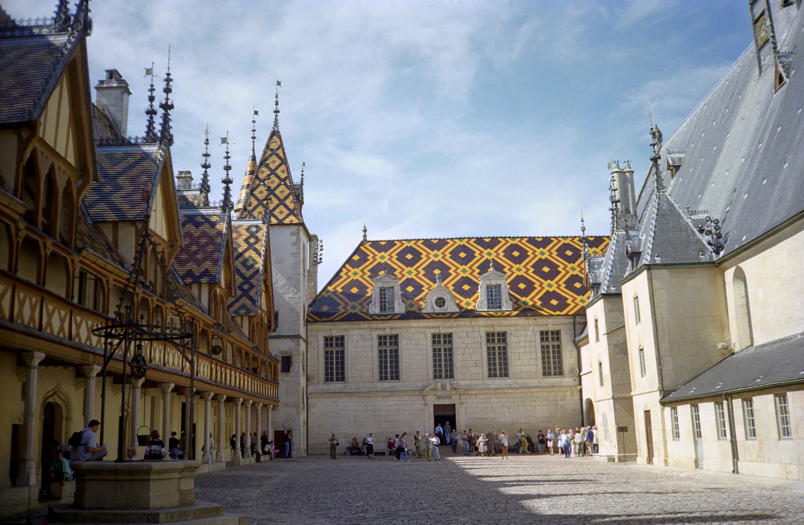 Courtyard of the Hôtel-Dieu