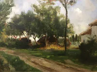 Farm in Orchard Near Groenendael