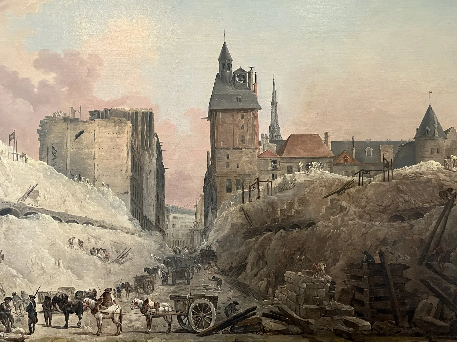 Demolition of Pont-au-Change 1788