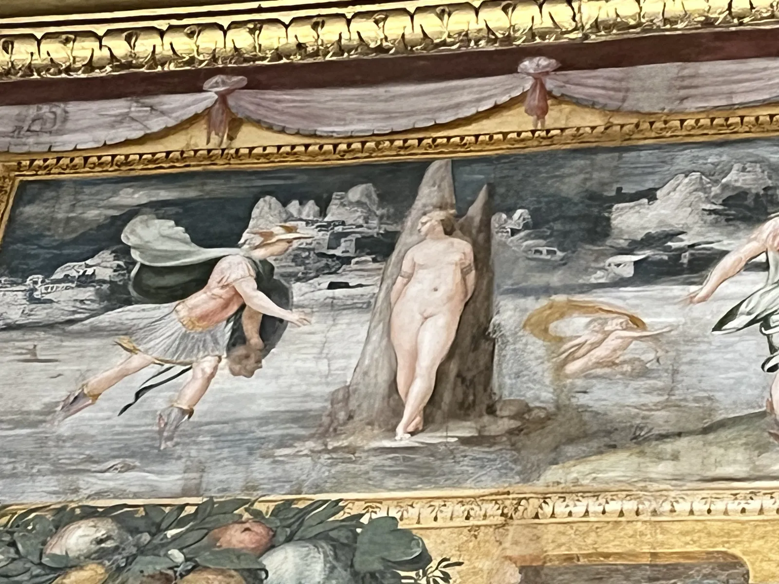 Perseus nähert sich Andromeda