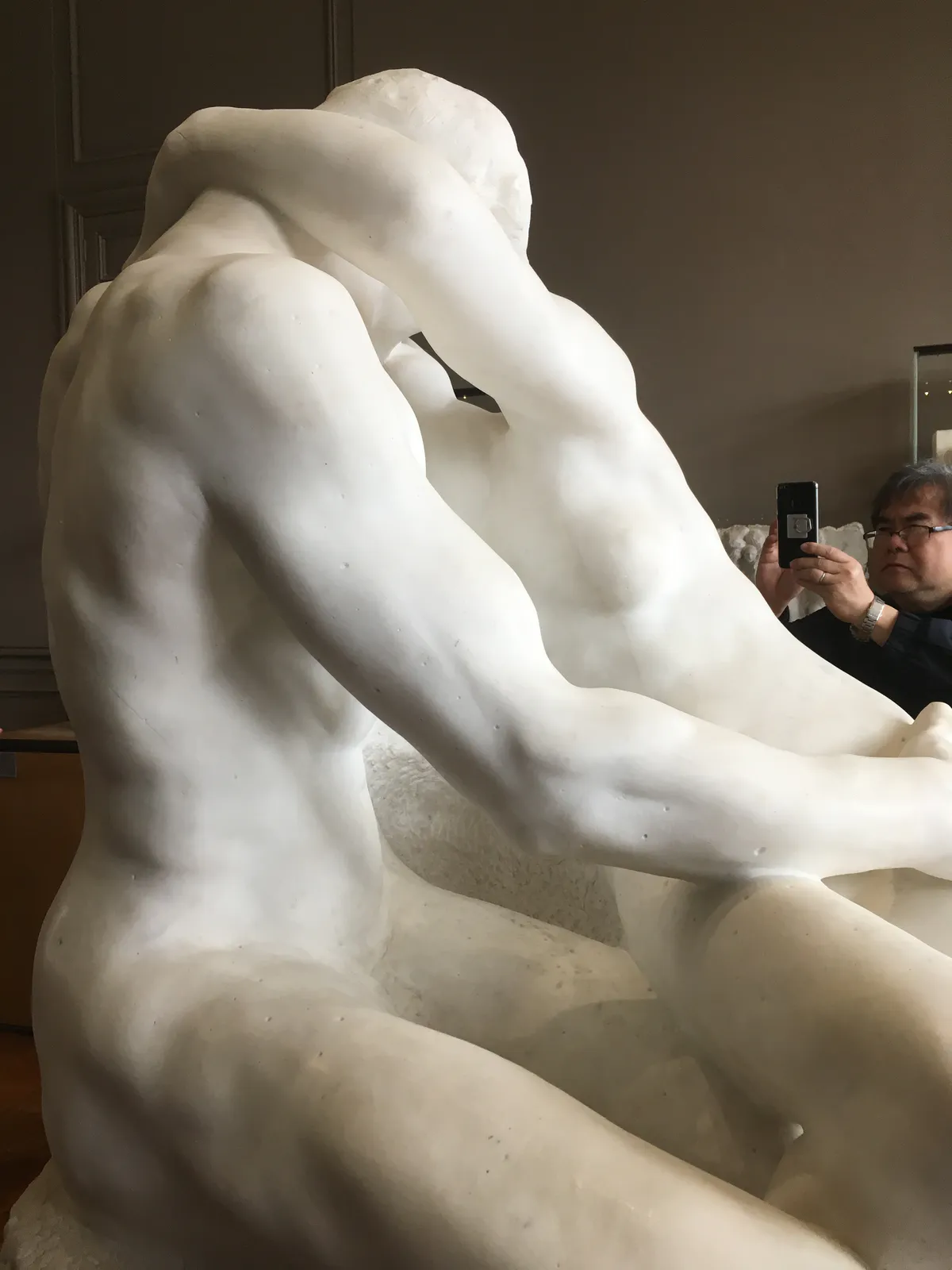 The Kiss Sculpture by Rodin