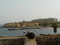 L’île de Gorée depuis le fort