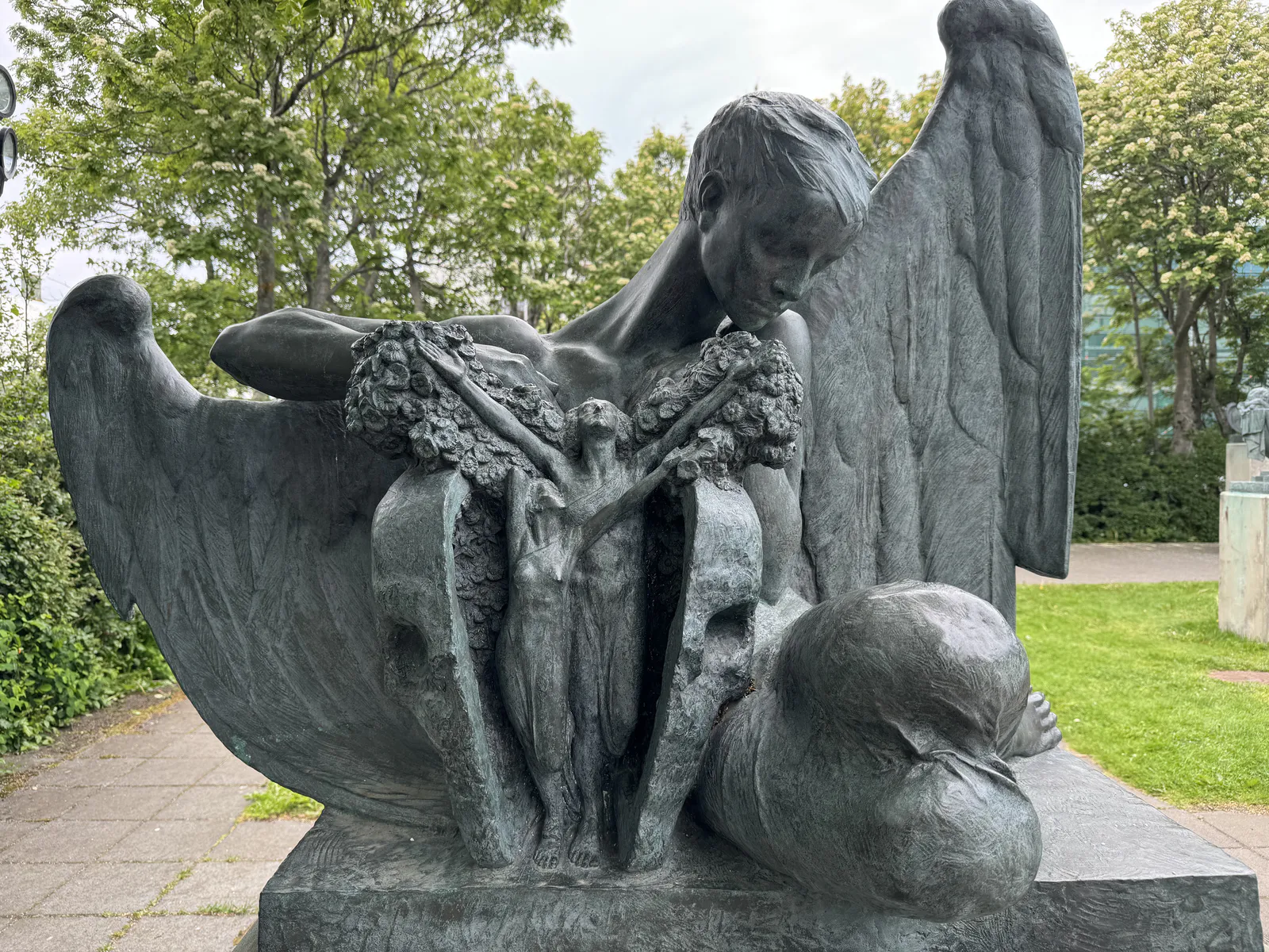 Spring Sculpture by Einar Jónsson