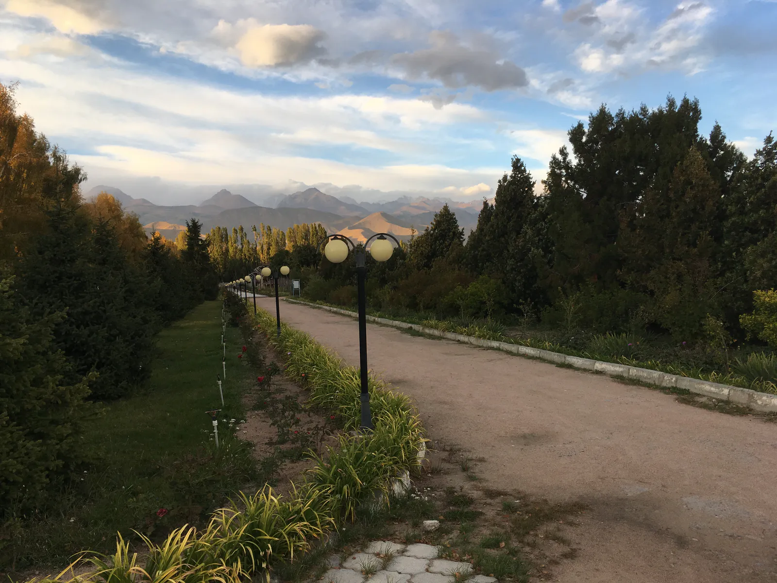 Evening Light in Cholpon-Ata