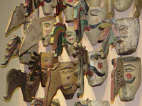 Traditional Mexican Dance Masks
