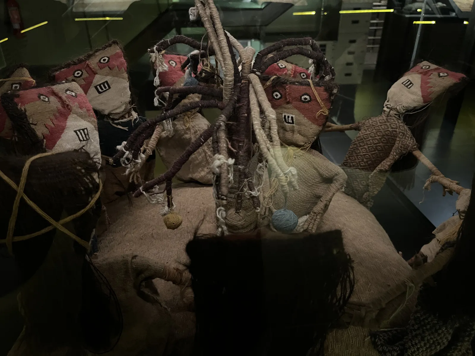 Chancay Textile Diorama of Ceremony