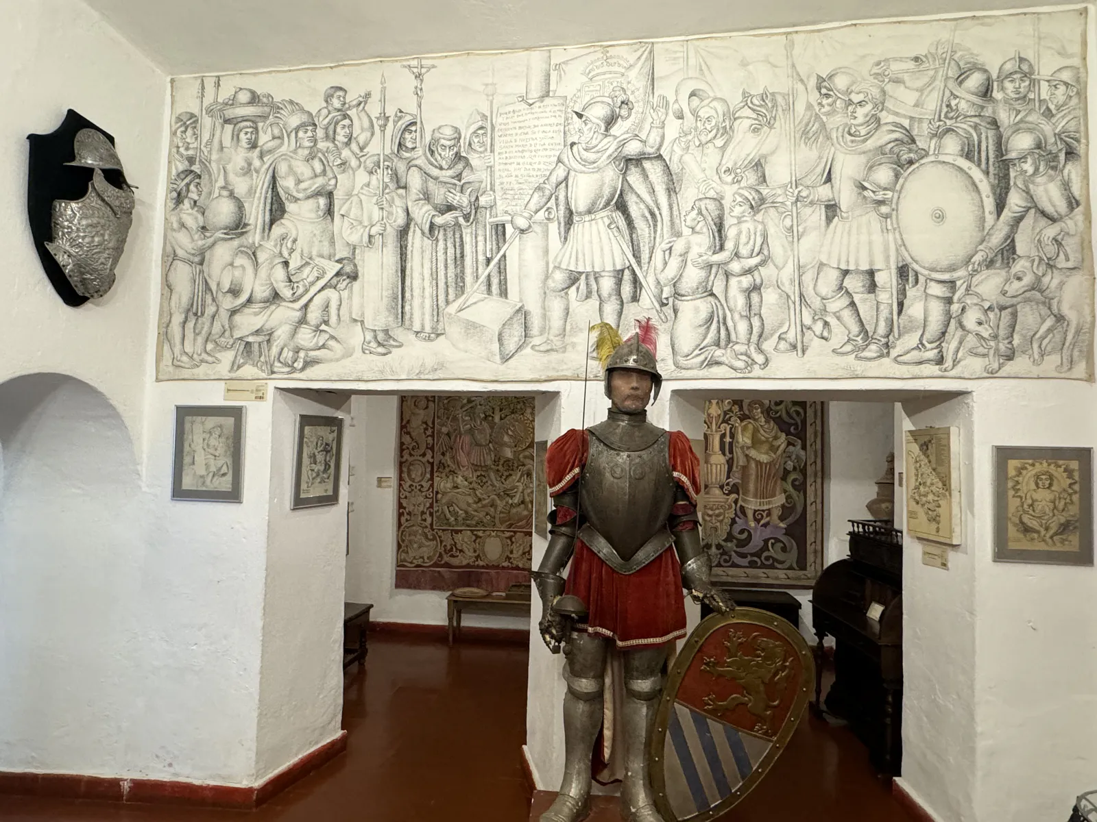 비야 데 레이바 건립 모형