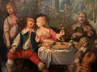 The Prodigal Son Indulging in Excess
