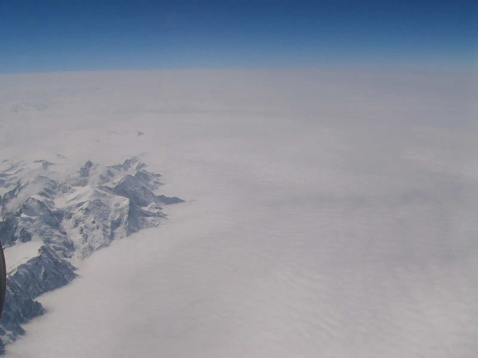 Mont Blanc on the Horizon