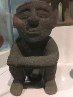 Greater Nicoya Seated Male Figure