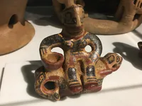 Nicoya Female Figure on Feline