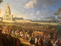 Visit of Louis XIV to the Church of the Hôtel des Invalides