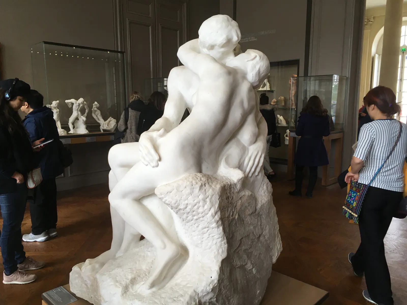 The Kiss Sculpture by Rodin