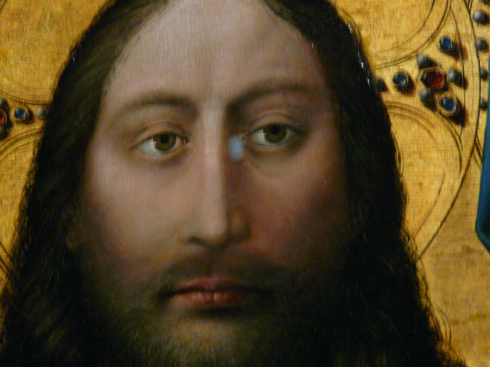 Christus segnend mit der betenden Jungfrau