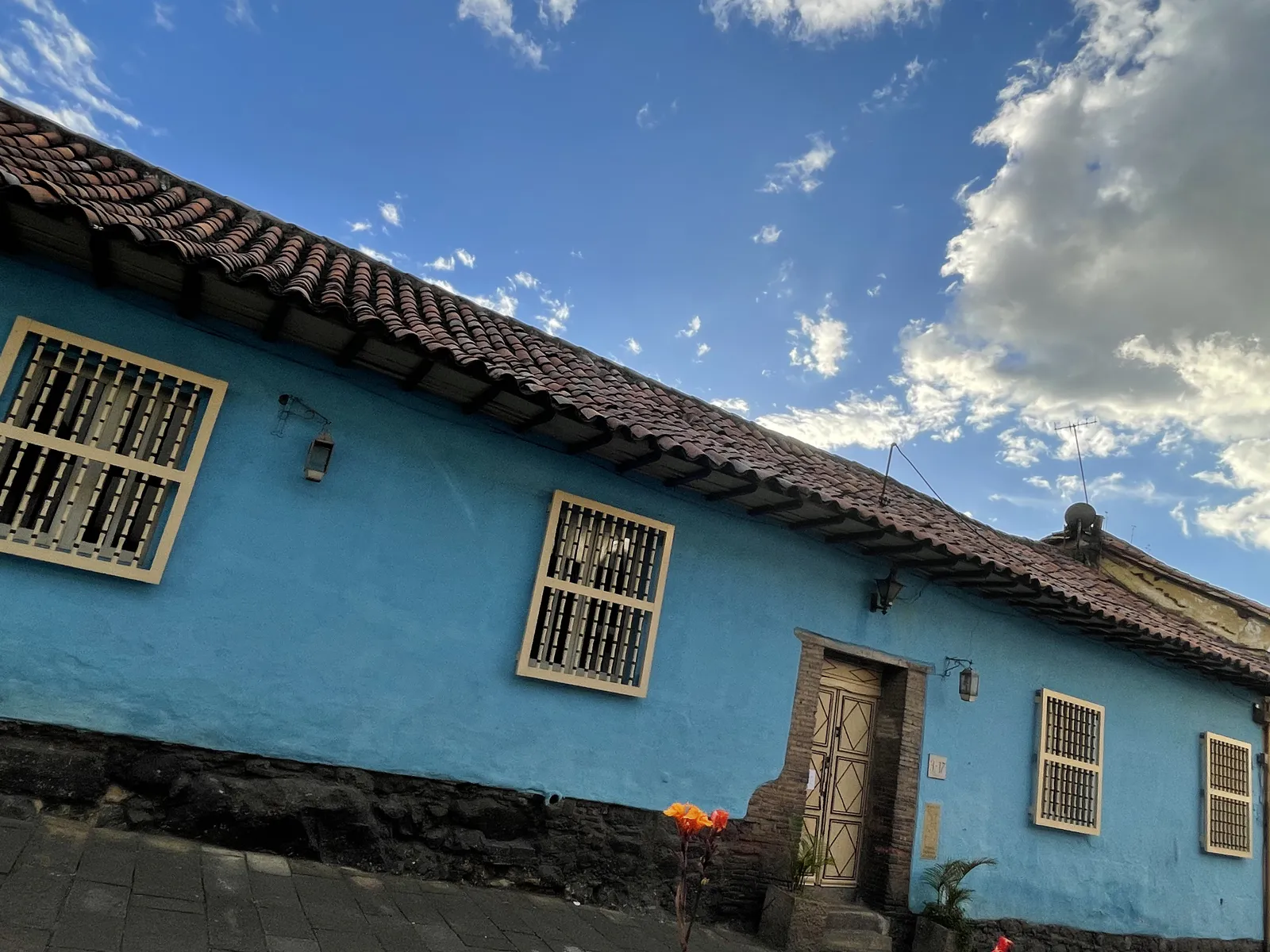 Blue House on the Ridge