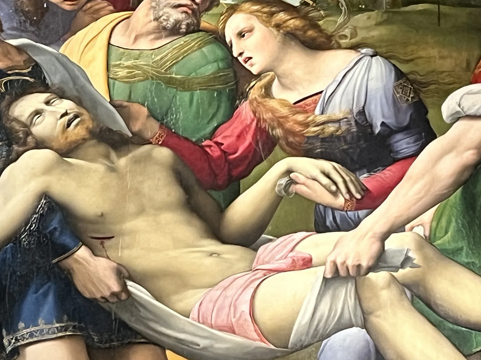 The Entombment (detail)