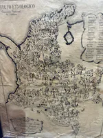 Map of Colombian Regional Dances and Instruments