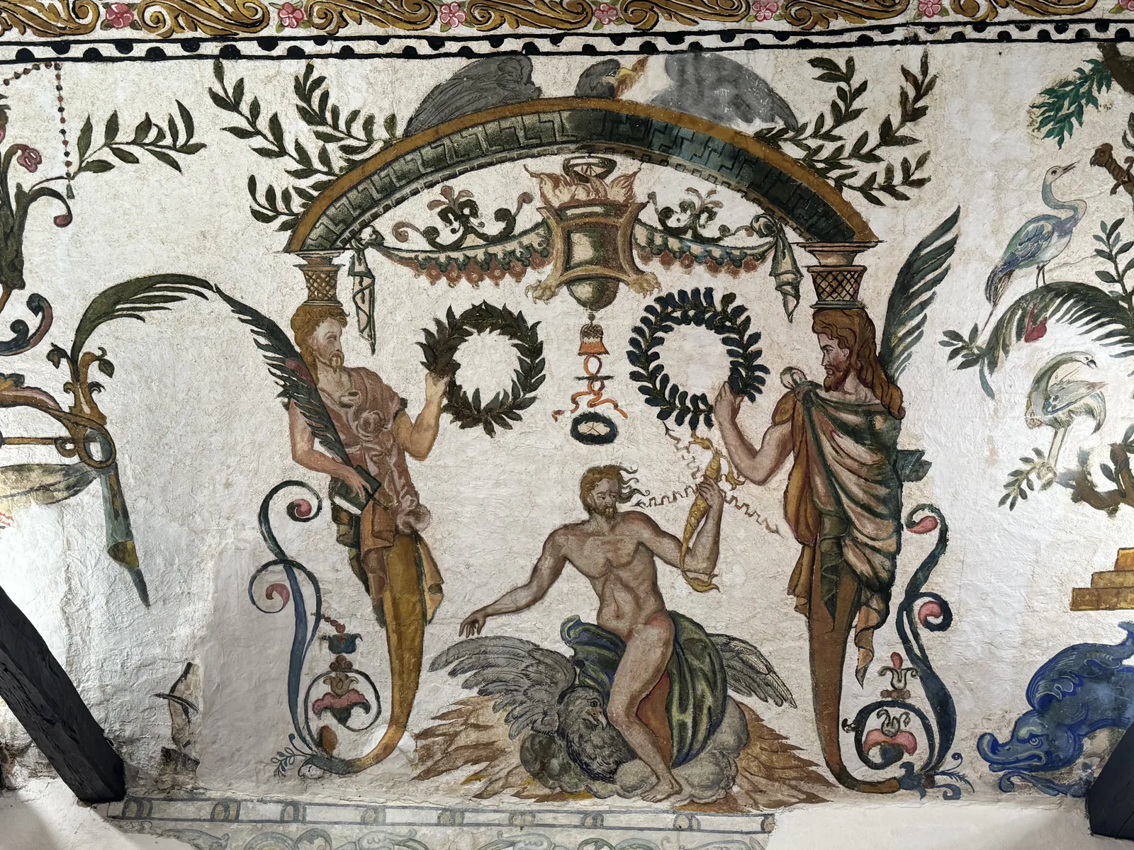 Allegorical Scene with Crowned Figures and Neptune