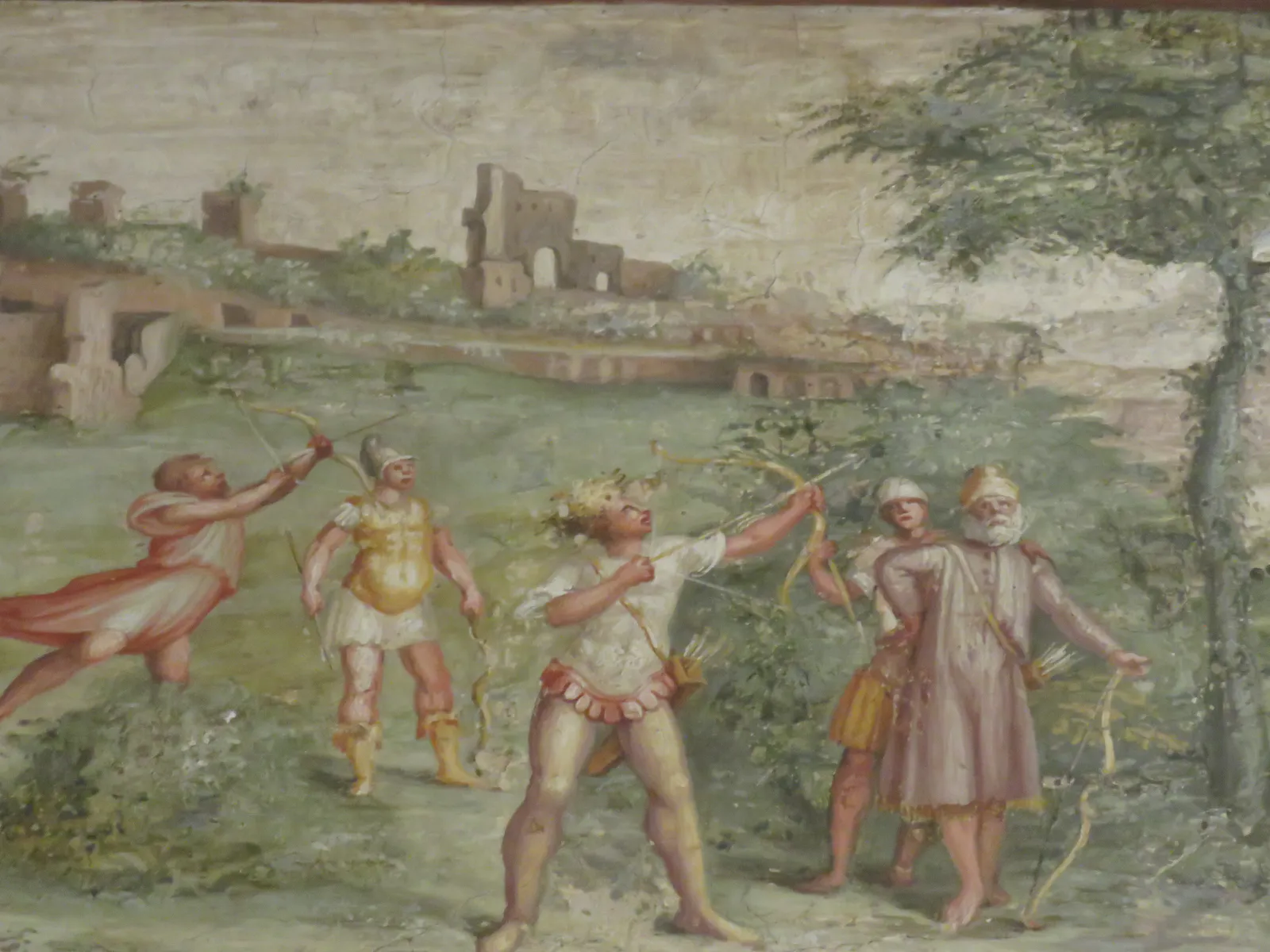 Archery Contest in Ancient Rome