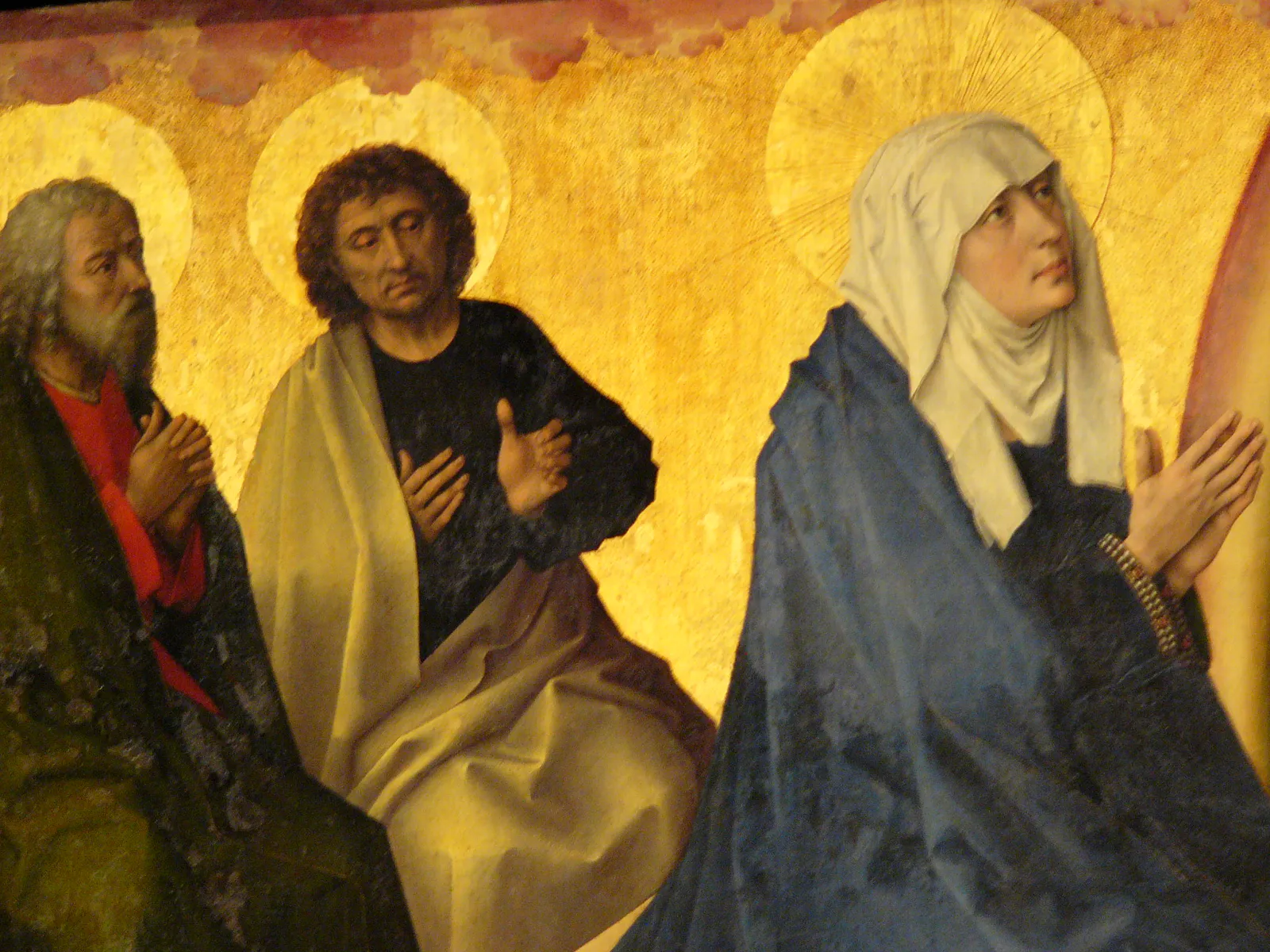 The Virgin with Apostles Peter and John