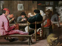 Merry Peasants in an Inn