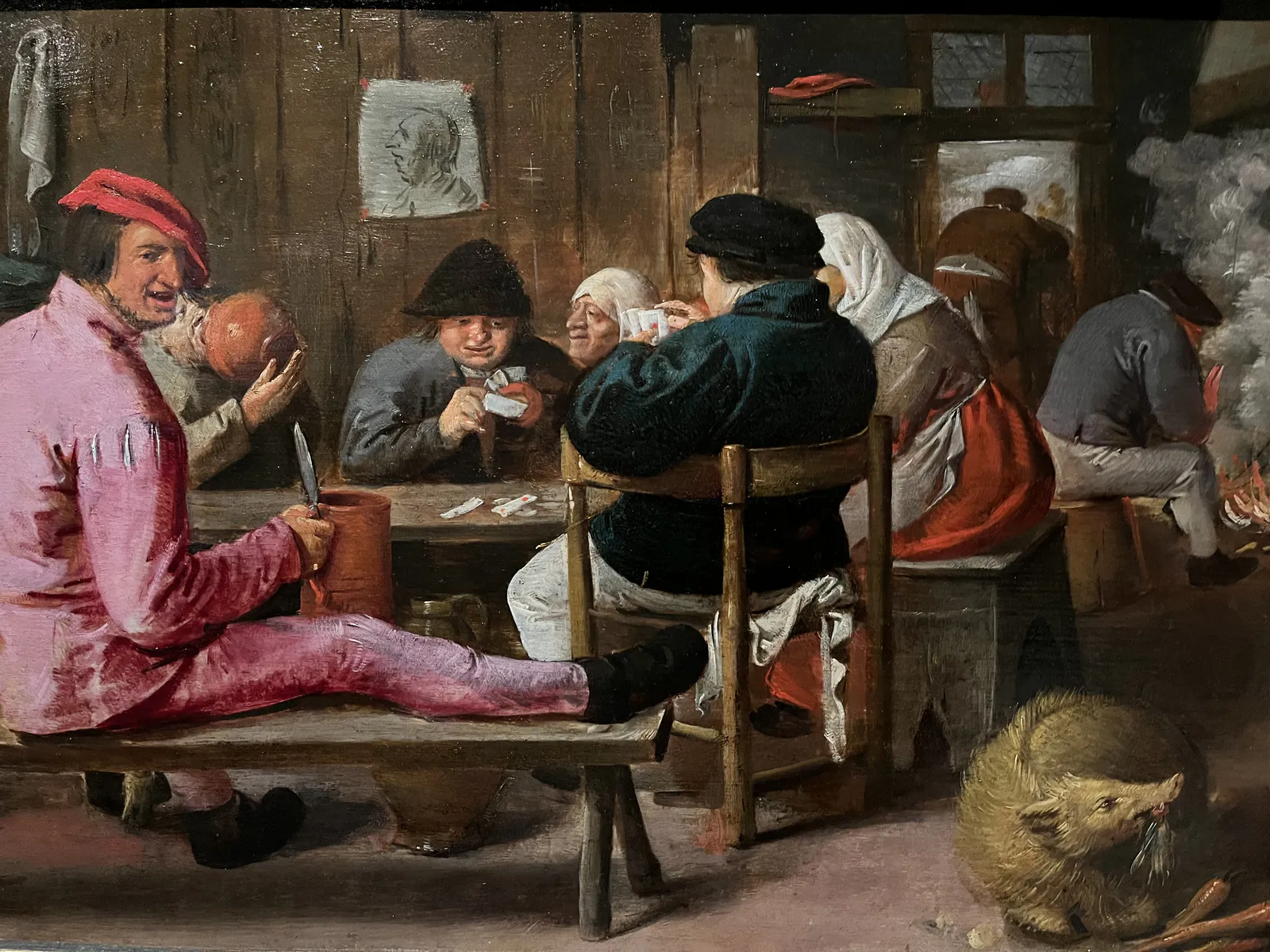 Merry Peasants in an Inn