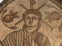 Hinton St Mary Mosaic of Christ