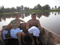 After the Float on Lac Rose