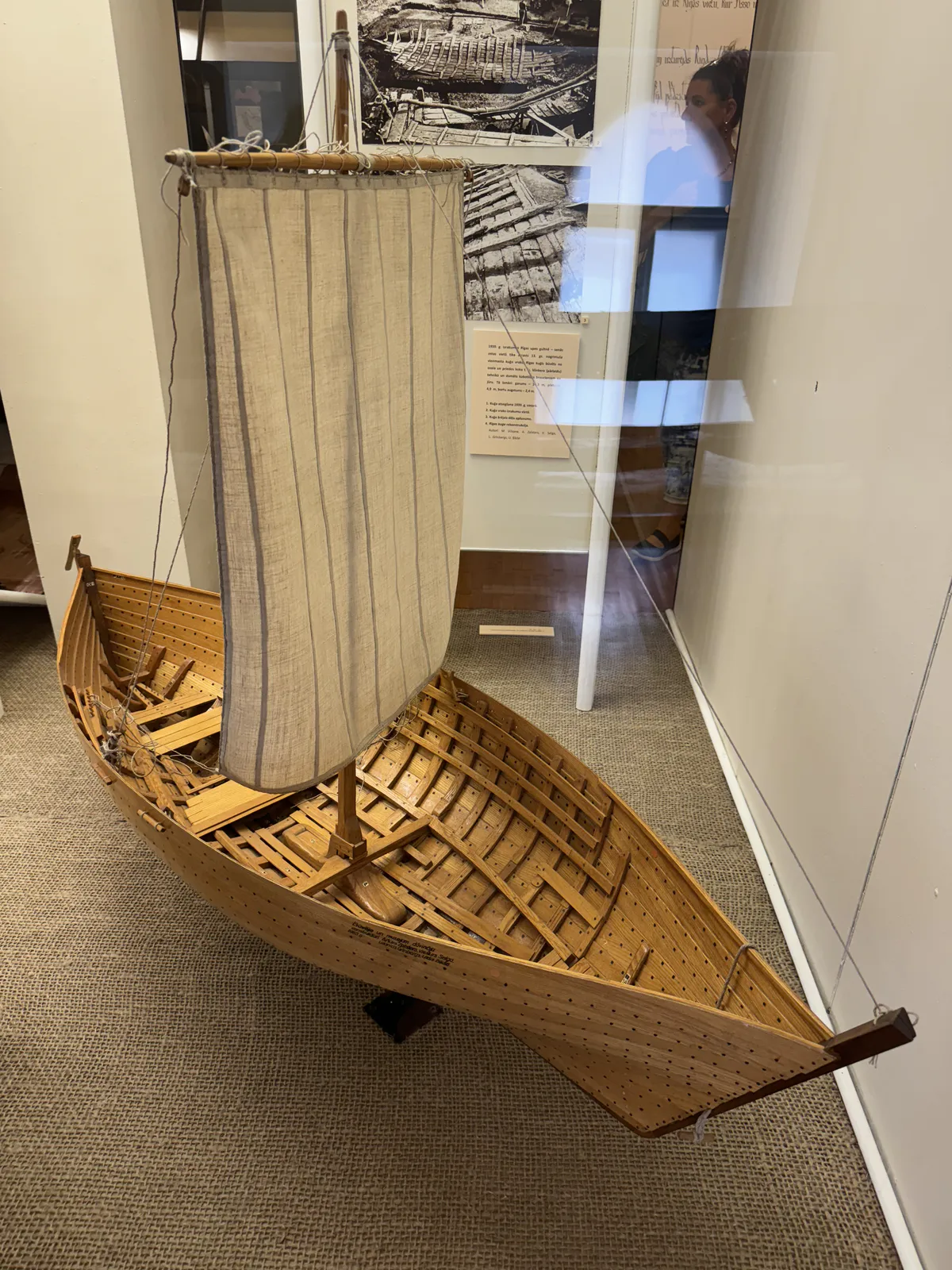 Model of a 13th c. Riga Trading Ship